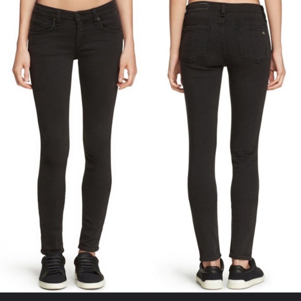 Rag & Bone | Mid Rise Skinny Jeans